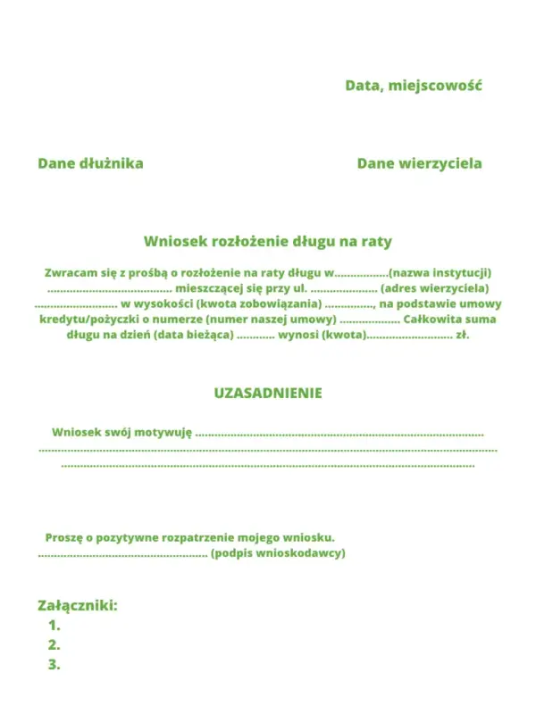 Na ile rat sąd rozłoży zadłużenie? Poznaj kluczowe fakty